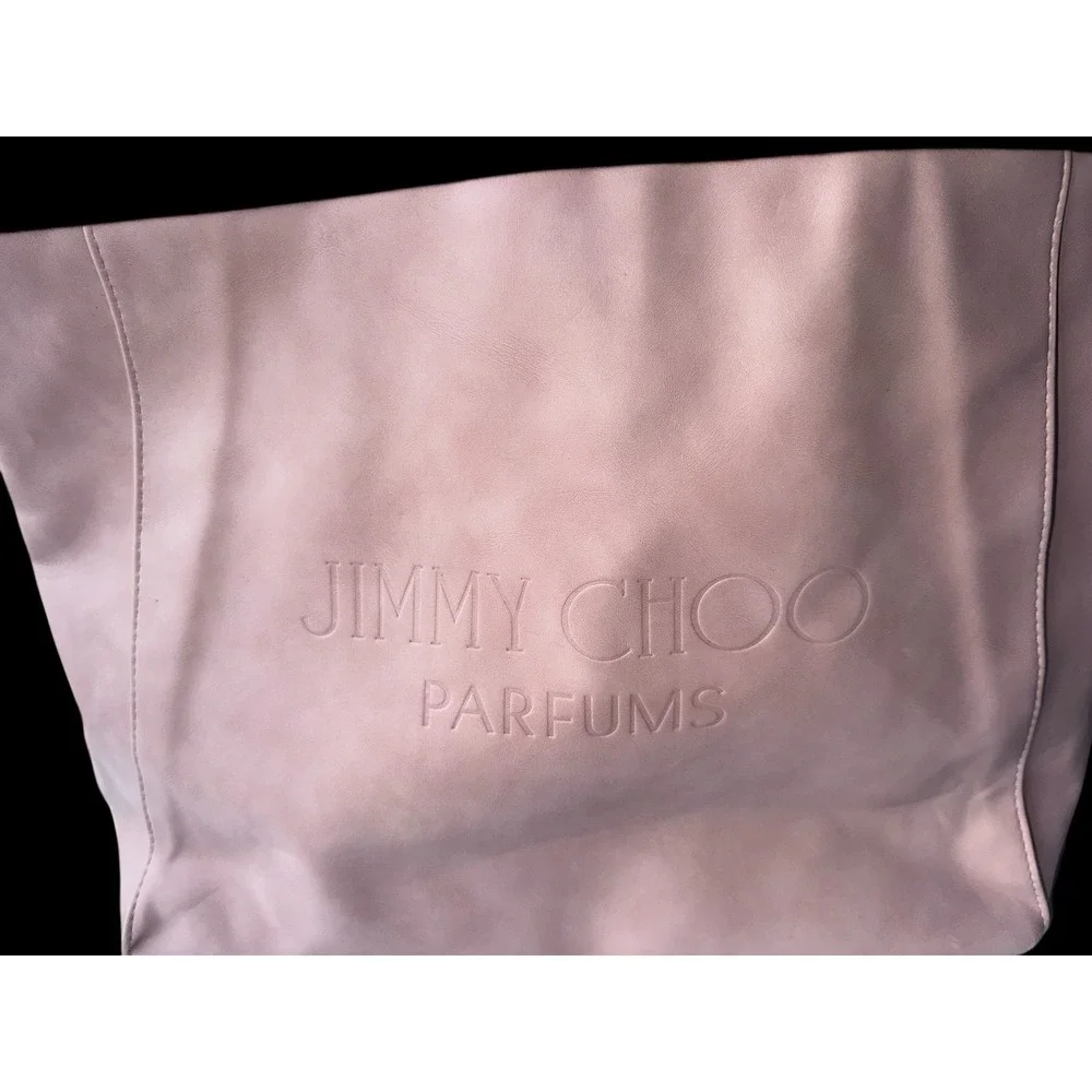 Jimmy‎ Choo Parfums Pink Tote Bag Glitter Accent